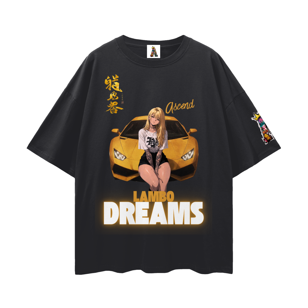 Streetwear Loose Drop Shoulder T-Shirt