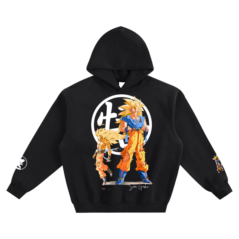SS3 Son Goku Hoodie BLACK